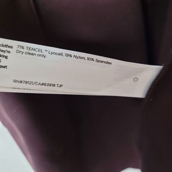 Eileen Fisher Womens 1X Sweater Cardigan Stretch Open Front Long Sleeve purple - Picture 5 of 7